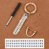 Smart Number Car Key Holder Chain
