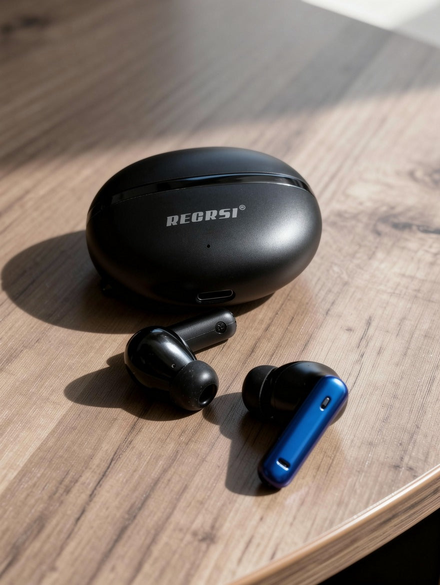Dual Noise ANC ENC Stereo Earbuds