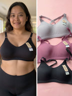 Ultra Smooth Wireless Bra ( Set of 3 )