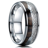 Titanium Steel Fishbone Arrow Finger Ring