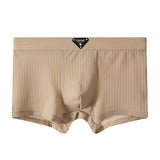 New Ice Silk Solid Men’s Underwear ( set of 04)