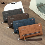 European-Style Zipper Wallet with Multi-Card Slots