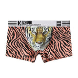 Gunner Leopard Printed Slim Fit Boxers (set of 04)
