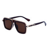 KAJILA Bold Retro Square Sunglasses for Men