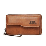 Men’s Multi-Card Zipper Clutch