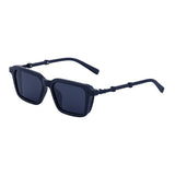 Retro INS Style Steampunk Square Sunglasses