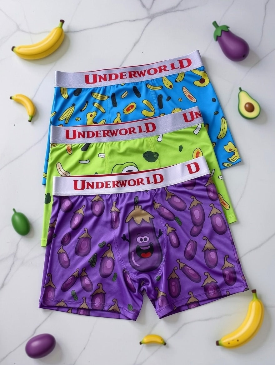 Underworld Pasha Bhai Boxer Set ( Set of 3)