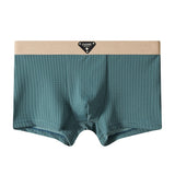 New Ice Silk Solid Men’s Underwear ( set of 04)