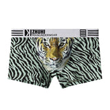 Gunner Leopard Printed Slim Fit Boxers (set of 04)