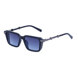 Retro INS Style Steampunk Square Sunglasses