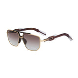 Signature Square Frame Sunglasses for Men