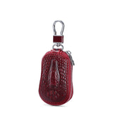 Crocodile Pattern Cowhide Key Holder