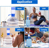 Hand-operated purified water pump