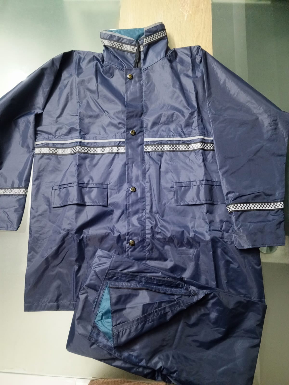 Men's Waterproof Raincoat Set (XL)