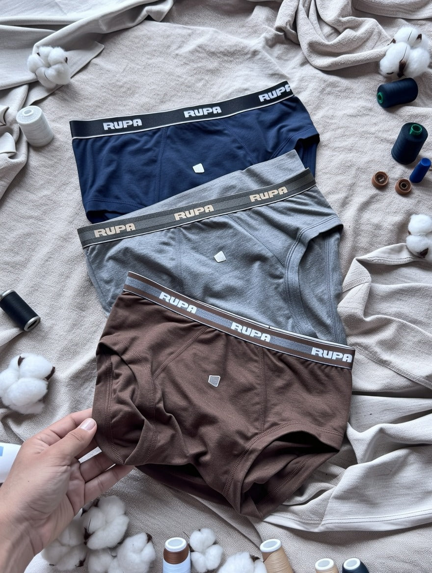 SoftFit Cotton Men's Brief ( Set of 3 )