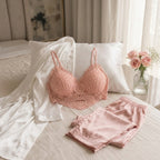 Elegant Floral Lace Bralette For Women ( Set of 2 )