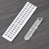 Smart Number Car Key Holder Chain
