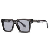 Retro Pilot Square Frame Men’s Sunglasses