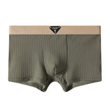 New Ice Silk Solid Men’s Underwear ( set of 04)