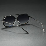 Retro Punk Metal Frame Street Shades