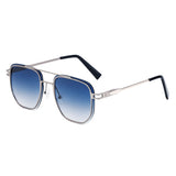 Kajira Square Frame Trim Sunglasses