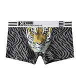 Gunner Leopard Printed Slim Fit Boxers (set of 04)