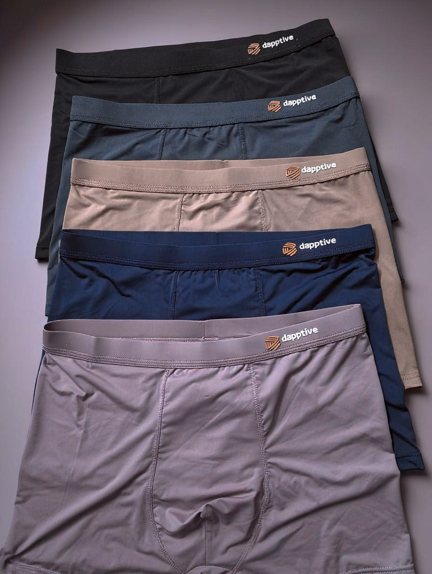 Men’s Luxury Ice Silk Underwear Combo ( set of 05)