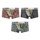 Gunner Leopard Printed Slim Fit Boxers (set of 04)