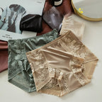 Women’s Skin-Friendly Mulberry Silk Hip-Lift Panties ( Set  Of 03)