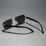 Leopard Wood Texture Summer Sunglasses