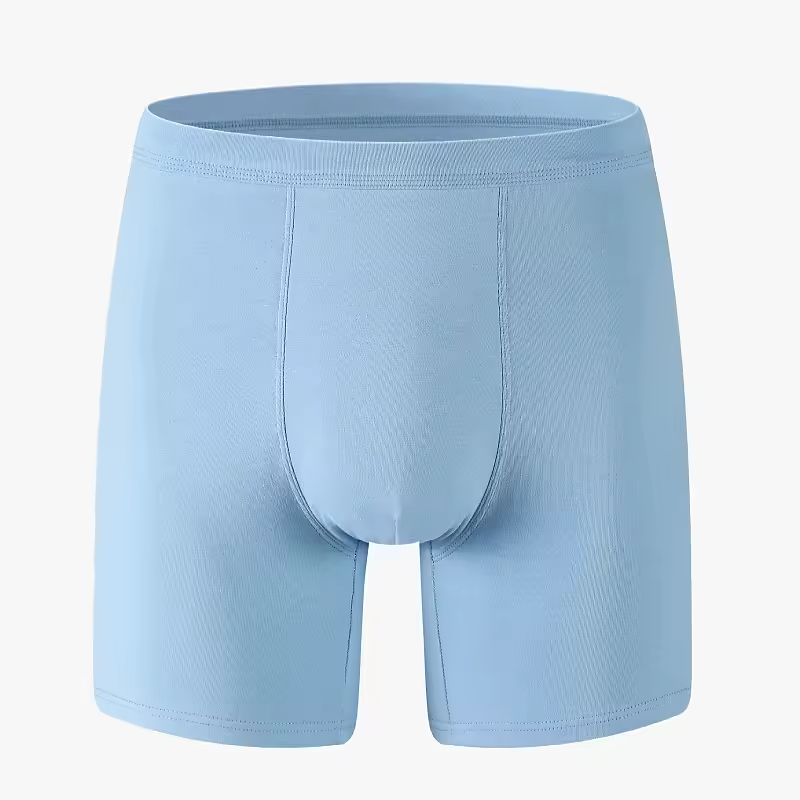 Breathable Anti-Chafing Men’s Boxer Briefs Long Fit (Set of 2)