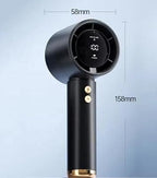 Compact Digital Display Turbo Cooling Hand Fan