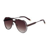 Sporty Edge Punk Style UV Glasses