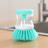 Multifunctional Cleaning Brush Kitchen Dispense Soap Water Dish
