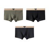 New Ice Silk Solid Men’s Underwear ( set of 04)
