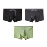 Smooth Ice Silk  Plain Men’s Underwear( set of 04)