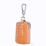 Crocodile Pattern Cowhide Key Holder
