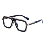 KAJILA Bold Retro Square Sunglasses for Men