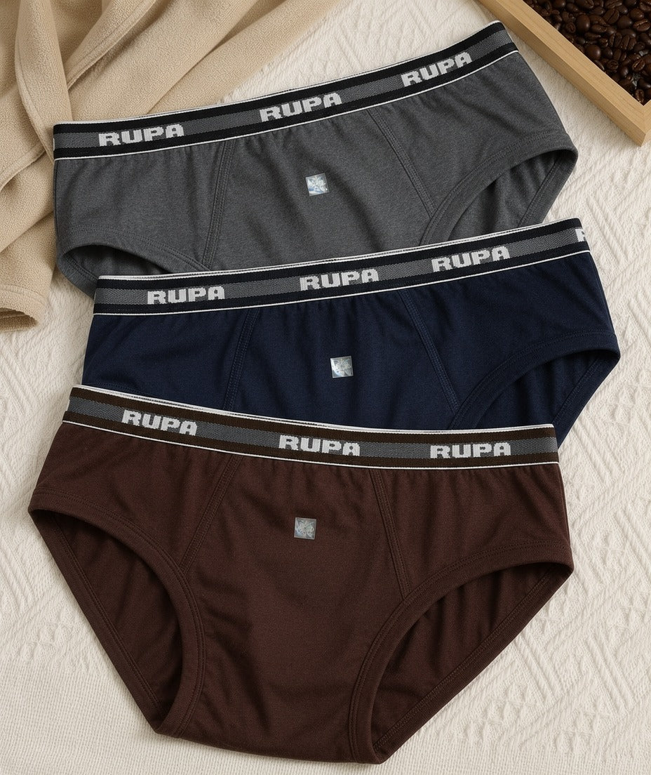 SoftFit Cotton Men's Brief ( Set of 3 )