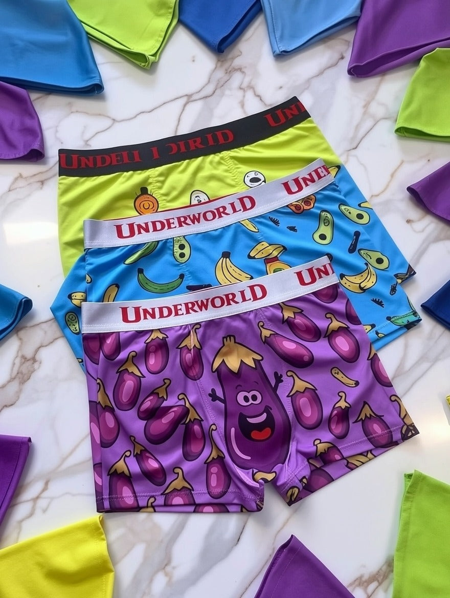 Underworld Pasha Bhai Boxer Set ( Set of 3)