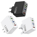120W Multi-Port Fast Charging Adapter