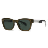 Trendy Half-Pin Frame Retro Eyewear