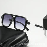 New European Fashion double Beam Pilot Sunglasses