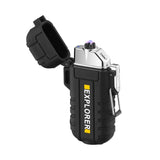 Multifunctional Waterproof Flashlight with Arc Lighter