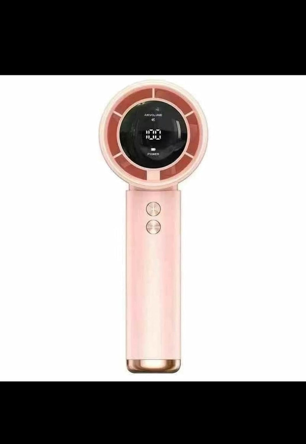 Compact Digital Display Turbo Cooling Hand Fan