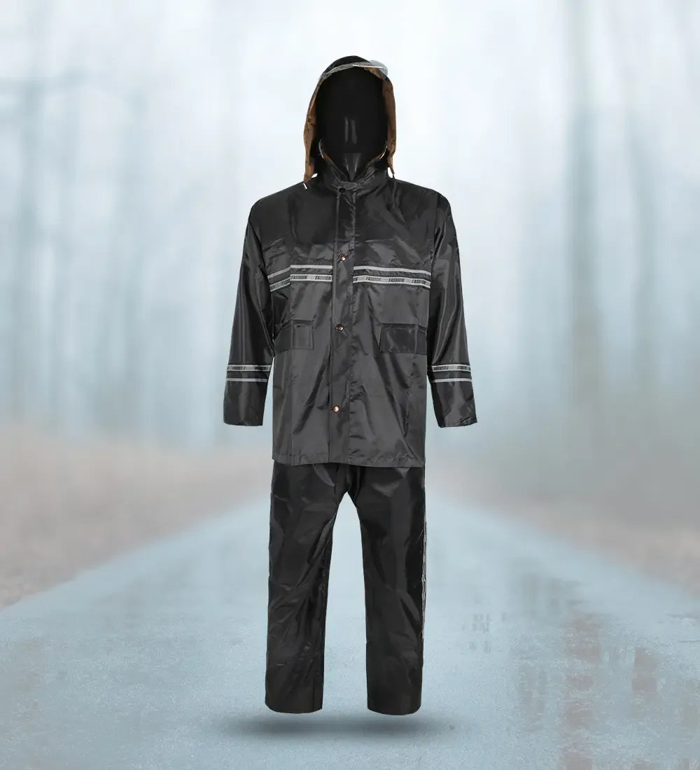 Men's Waterproof Raincoat Set (XL)