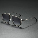 Retro Punk Metal Frame Street Shades