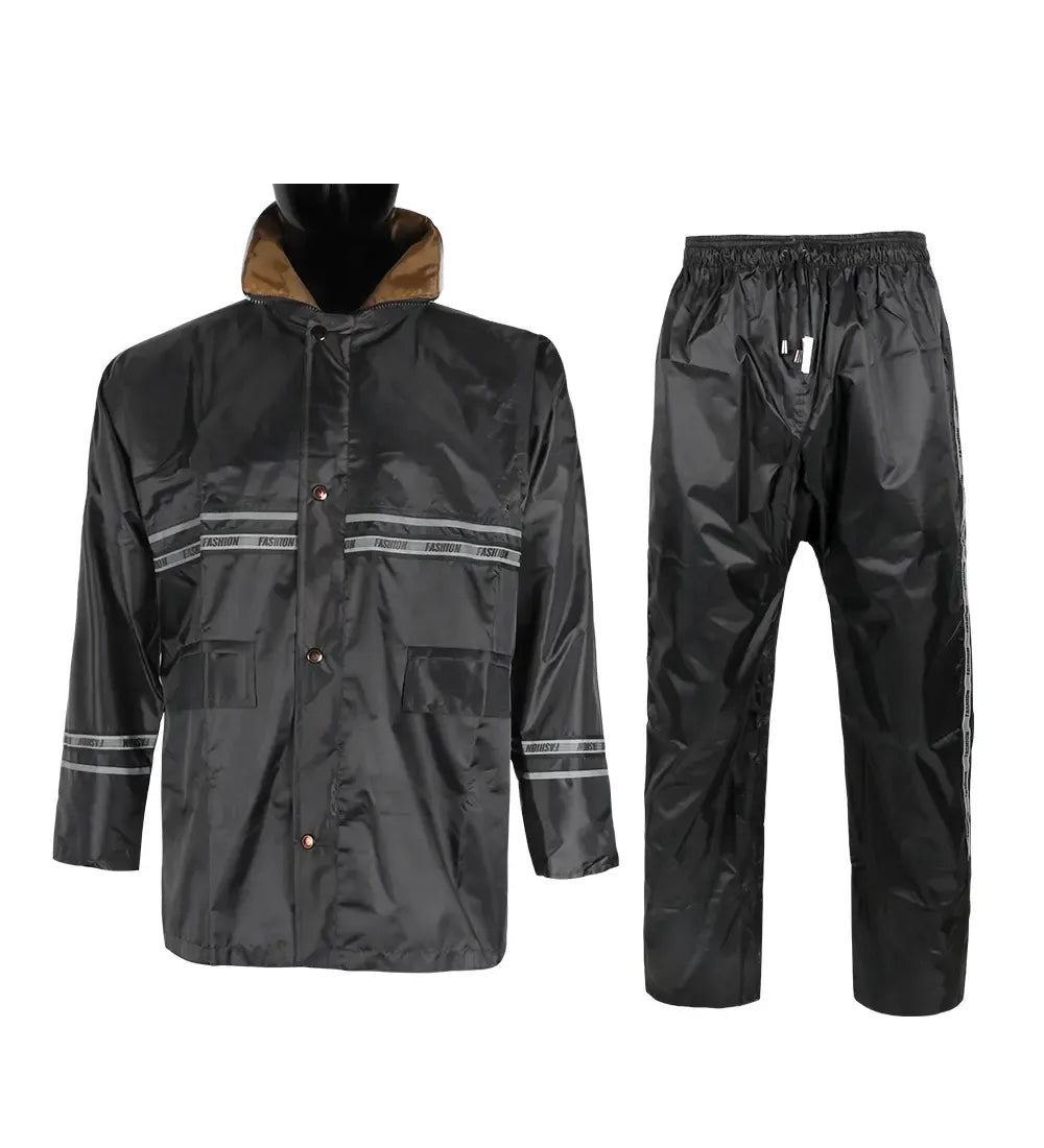 Men's Waterproof Raincoat Set (XL)