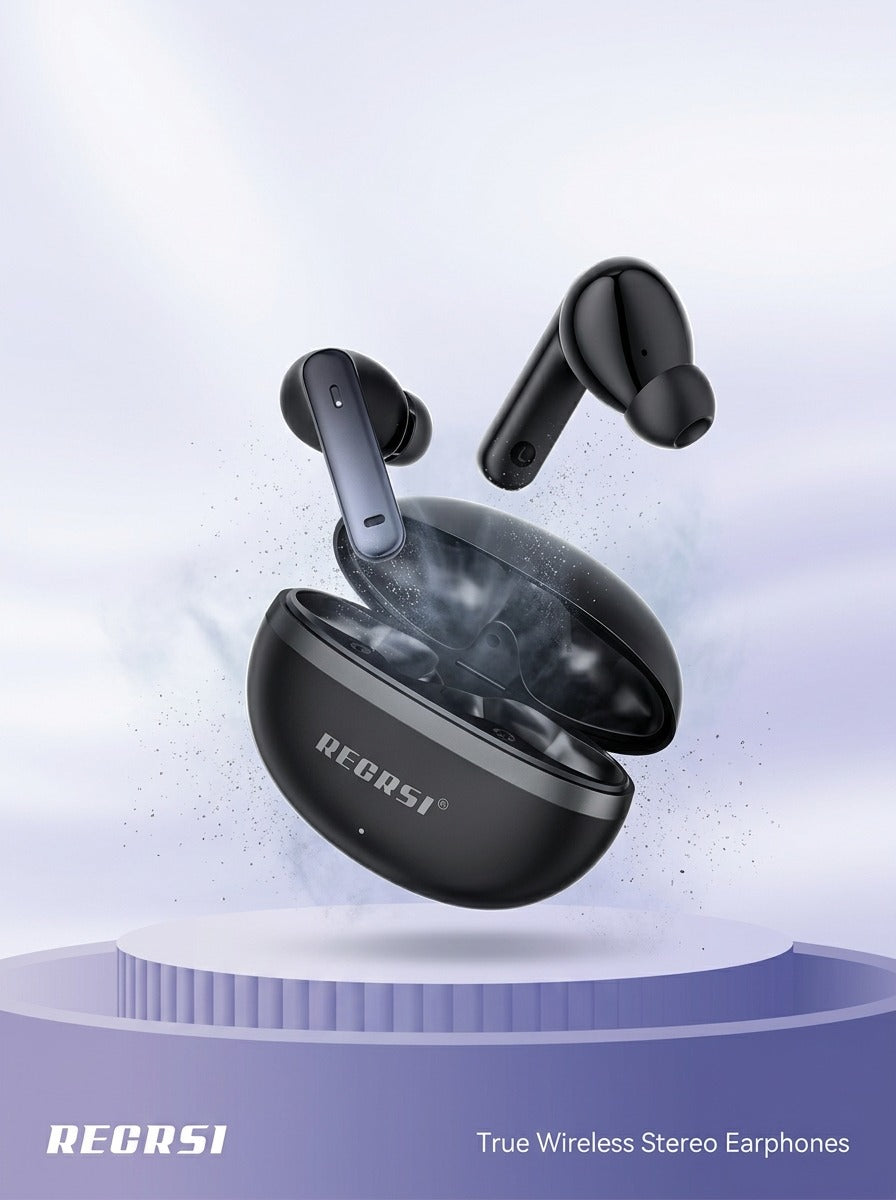 Dual Noise ANC ENC Stereo Earbuds