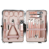 18-Piece Stainless Steel Nail Clipper Set